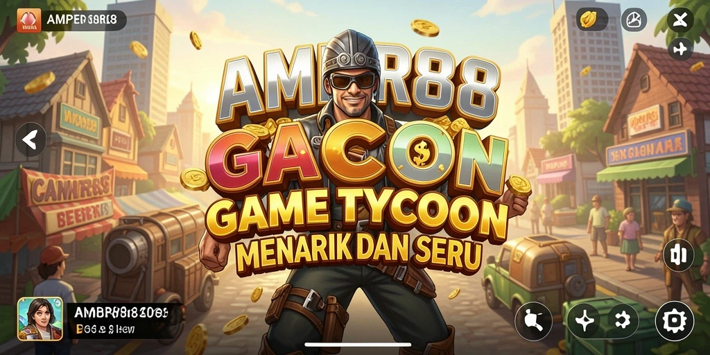 Tangkapan layar gameplay Tycoon yang menarik dari AMPER88.