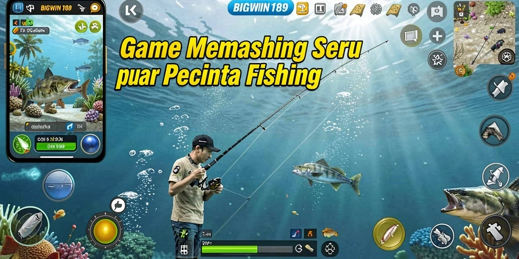 Tampilan gameplay Fishing yang menarik di BIGWIN189.