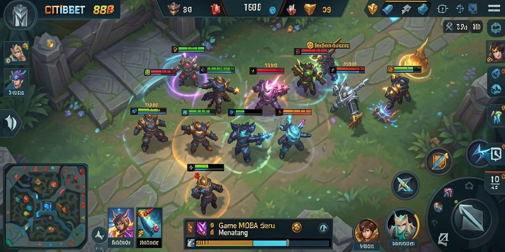Gameplay seru dalam CITIBET88 dengan pertarungan antar karakter yang mendebarkan.