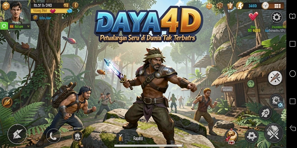 Gameplay seru dari DAYA4D dengan grafis yang memukau.