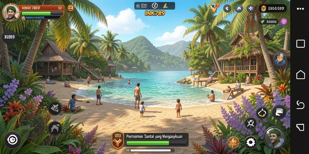 Tangkapan layar gameplay INK789 yang mengasyikkan.