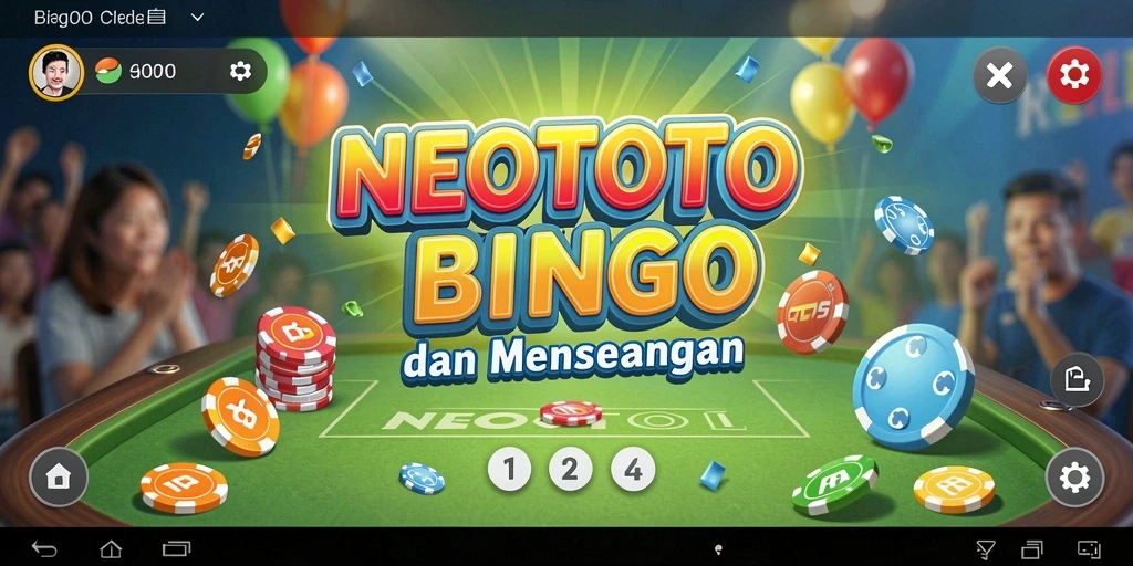 Tampilan gameplay NEOTOTO yang seru dan interaktif di Bingo.