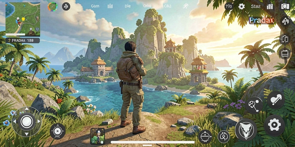 Tampilan gameplay PRADA188 yang penuh petualangan Open World.