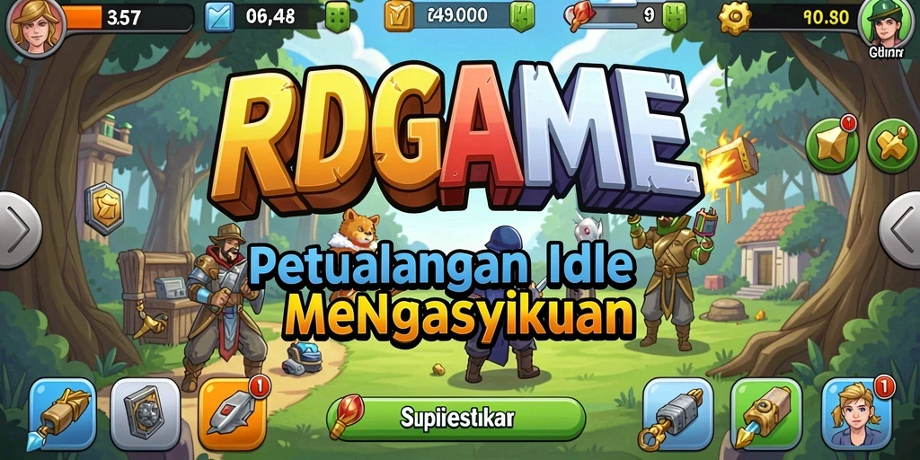 Tampilan gameplay RPGAME yang penuh aksi dan strategi.