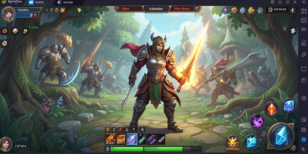 Tampilan gameplay RPVIP4 yang mendebarkan dan interaktif.