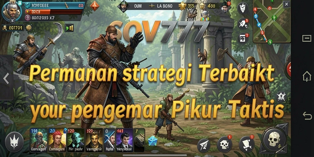 Tampilan gameplay SOV777 yang menegangkan dan strategis.
