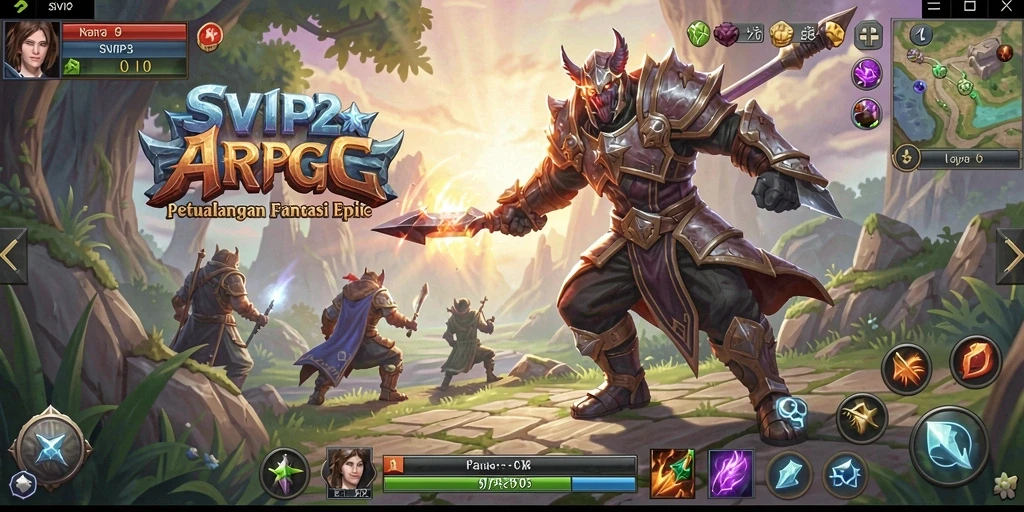 Tampilan gameplay SVIP2 yang seru dan dinamis.